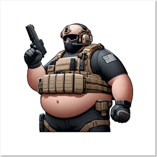 Tactical Fatman Posters and Art